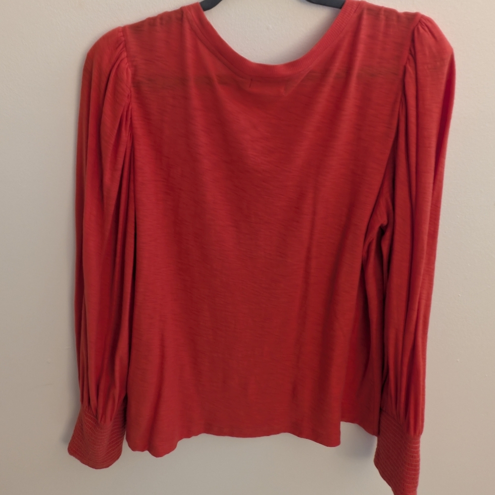 Nation LTD Long Sleeve Pima Cotton Top –Size L - Picture 8 of 9